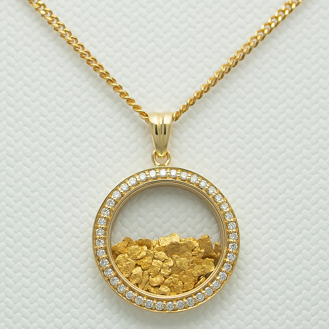 Large Diamond Locket Diamond lockets – The Gold Shop Arrowtown